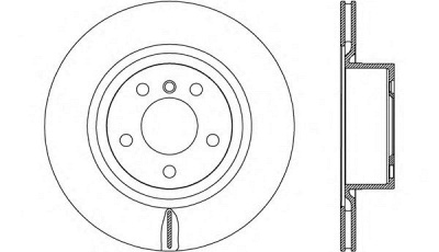 OPEN PARTS bdr263020 -  Тормозной диск